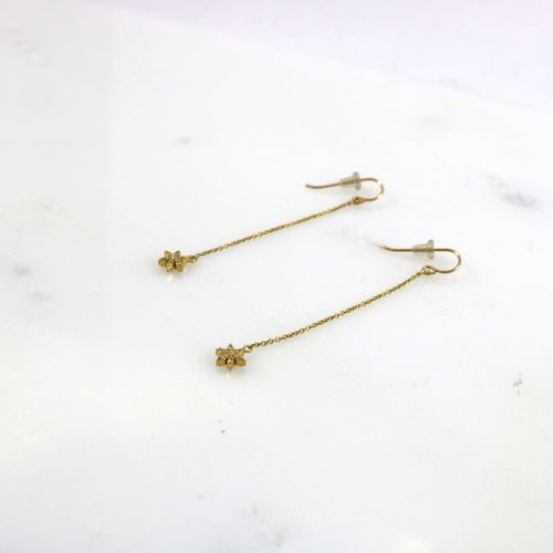 Flower Drop Earrings