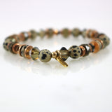 Dalmatian Jasper Stretch Bracelet