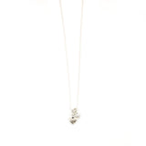 Sparkle Heart Cluster Necklace