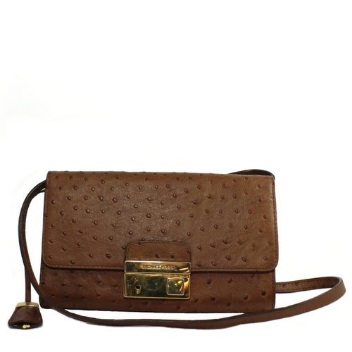 Gia Ostrich Cross Body