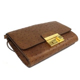 Gia Ostrich Cross Body