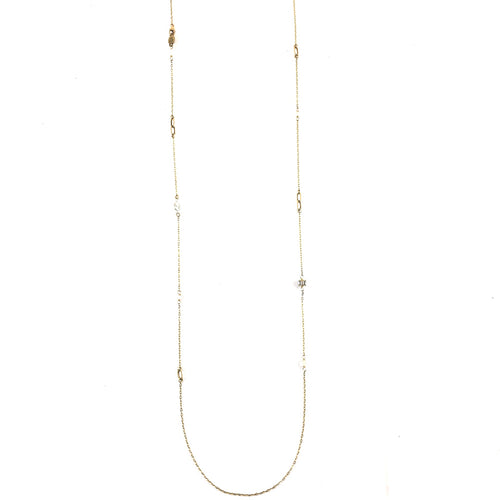 Gold Tone Lariat