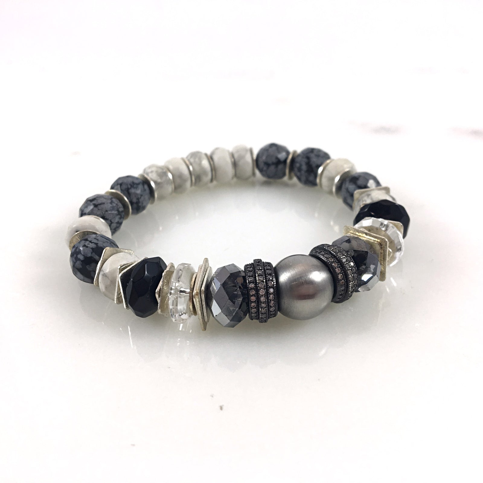 Howlite Mix Bracelet