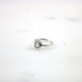 White Stone Ring