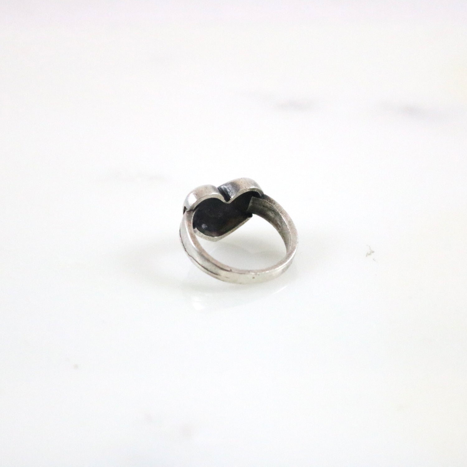 Stitched Heart Ring