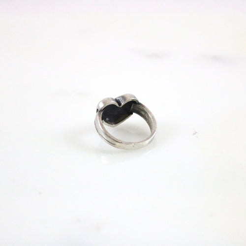 Stitched Heart Ring