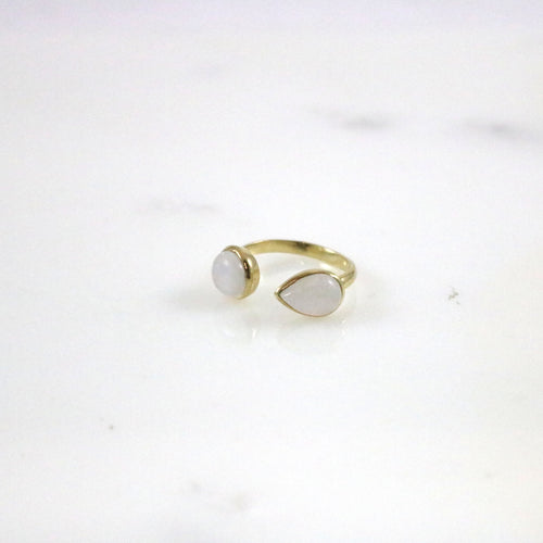 Moon Stone Ring