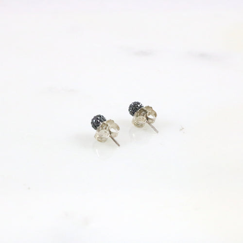 6mm Hematite Stud Earrings