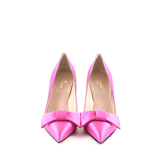 Silk Bow Heels