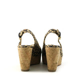 Leopard Print Wedges