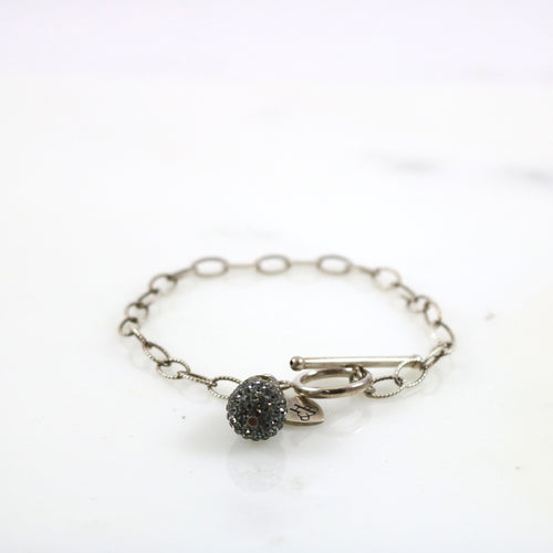 Grey Sparkle Bracelet