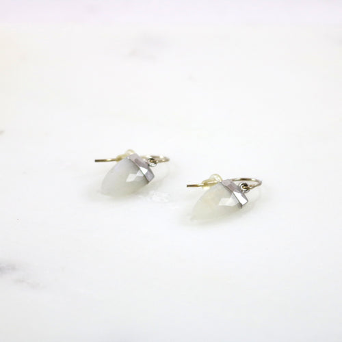 Moonstone Drop Earrings