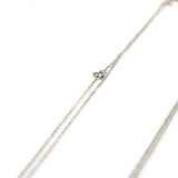 Signature Silver Lariat Necklace