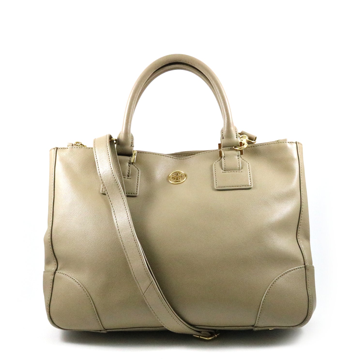 Saffiano Satchel