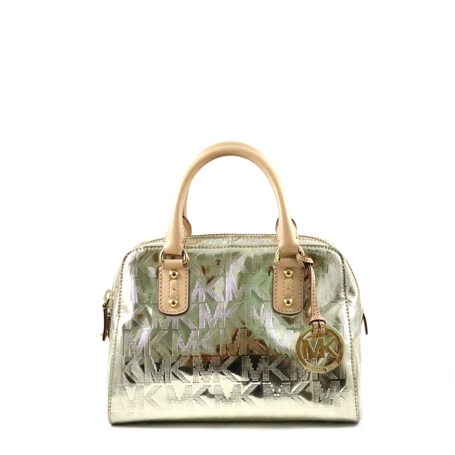 Metallic Signature Bag