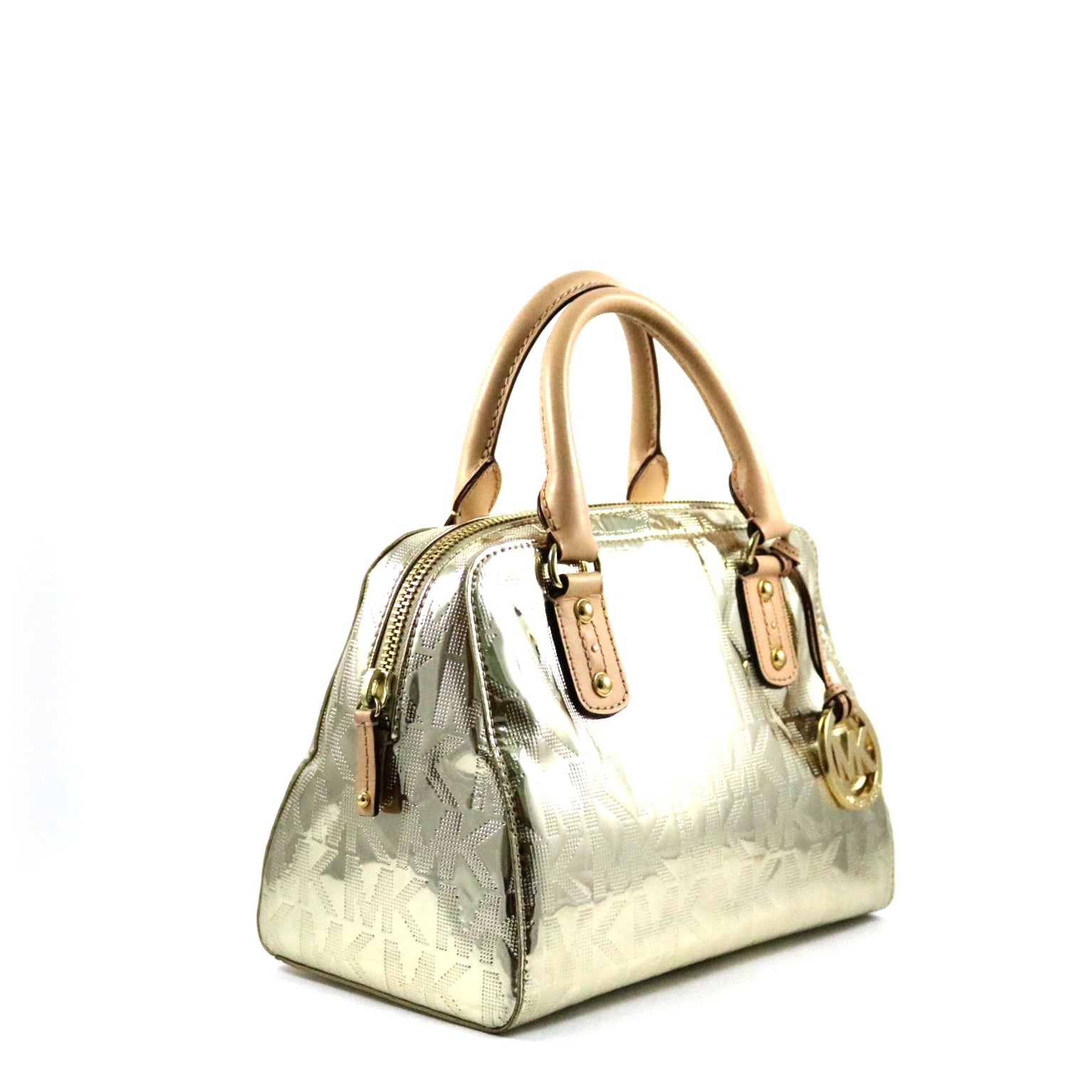 Metallic Signature Bag