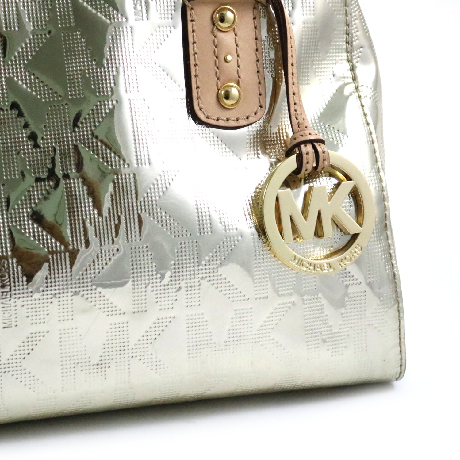 Metallic Signature Bag