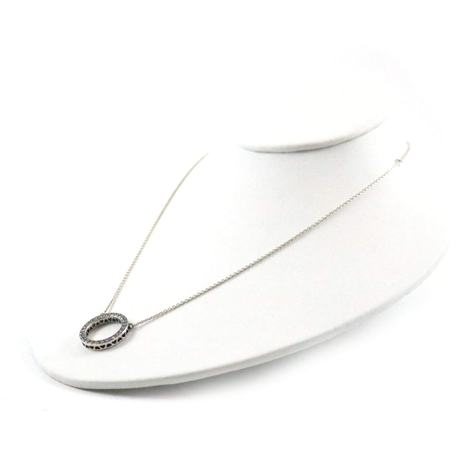 Hearts of Pandora Hoop Necklace