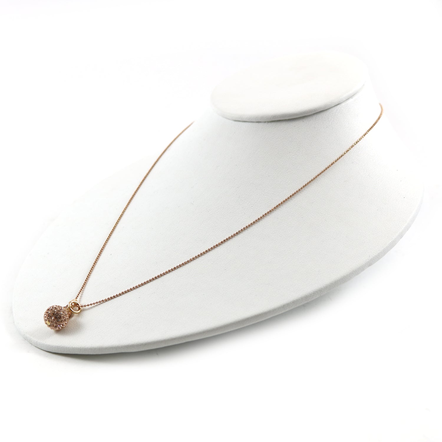 Rose Gold H&B Earrings & Necklace Set