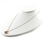 Rose Gold H&B Earrings & Necklace Set