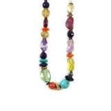 Statement Multi-Coloured Bead Necklace