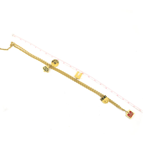 Vintage Gold Statement Necklace