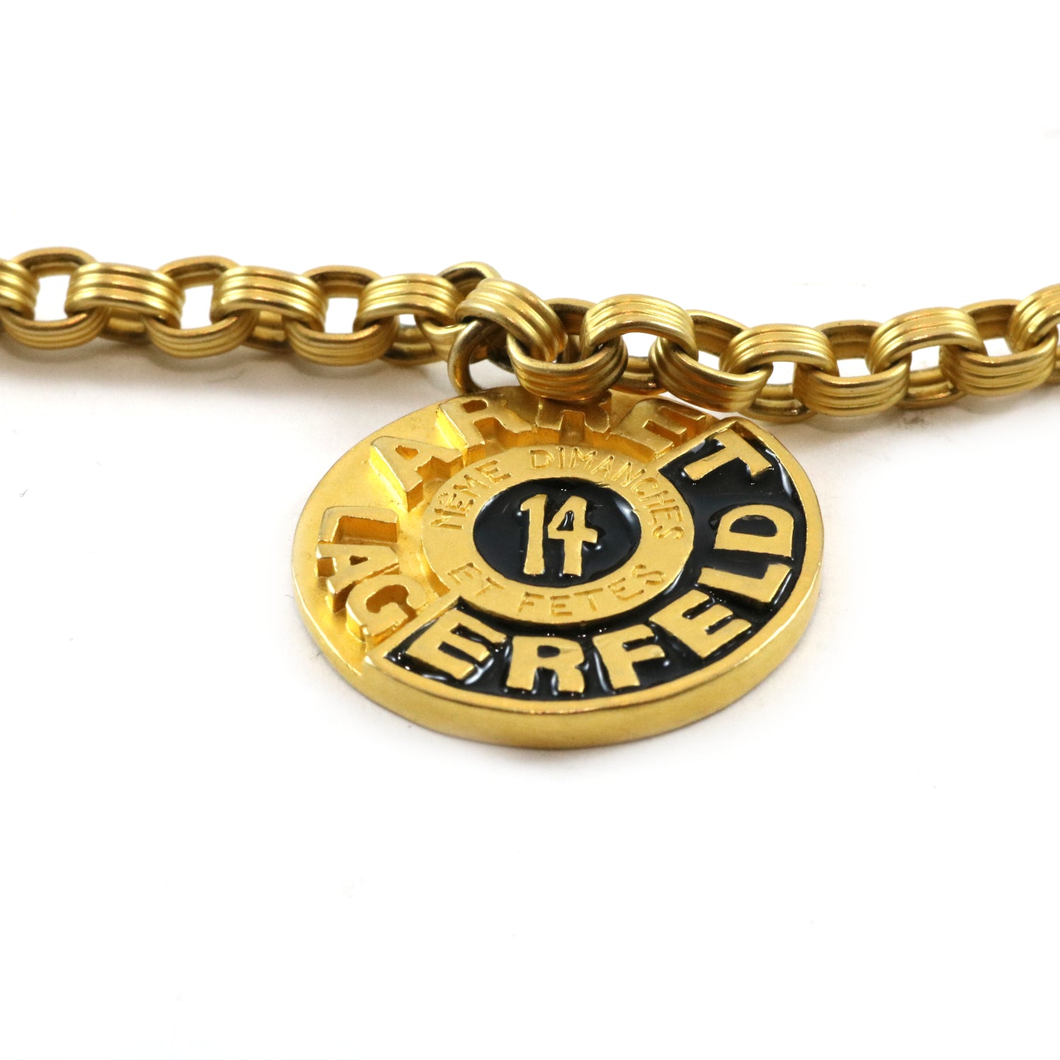 Vintage Gold Statement Necklace