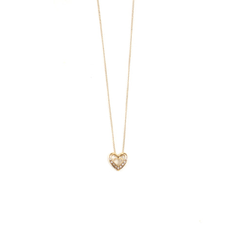 10k Gold Genuine Diamond Circle Pendant Necklace