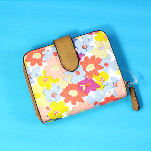 Floral Print Wallet