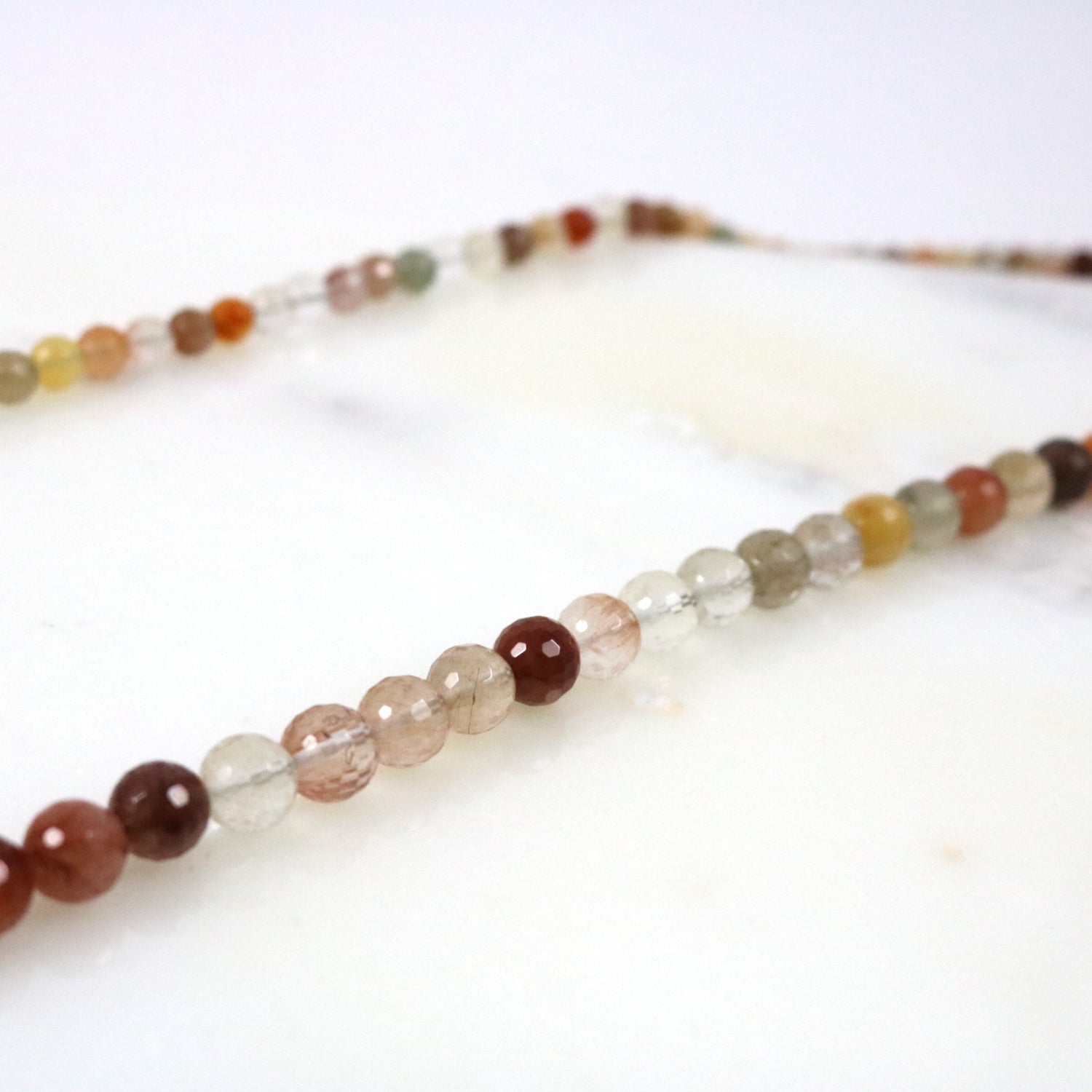 Quartz Lariat Necklace