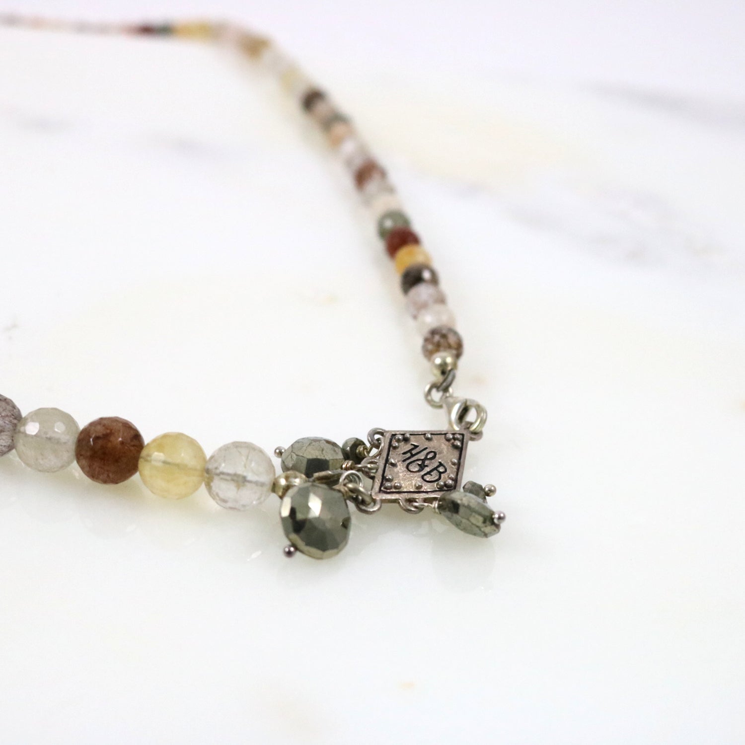 Quartz Lariat Necklace