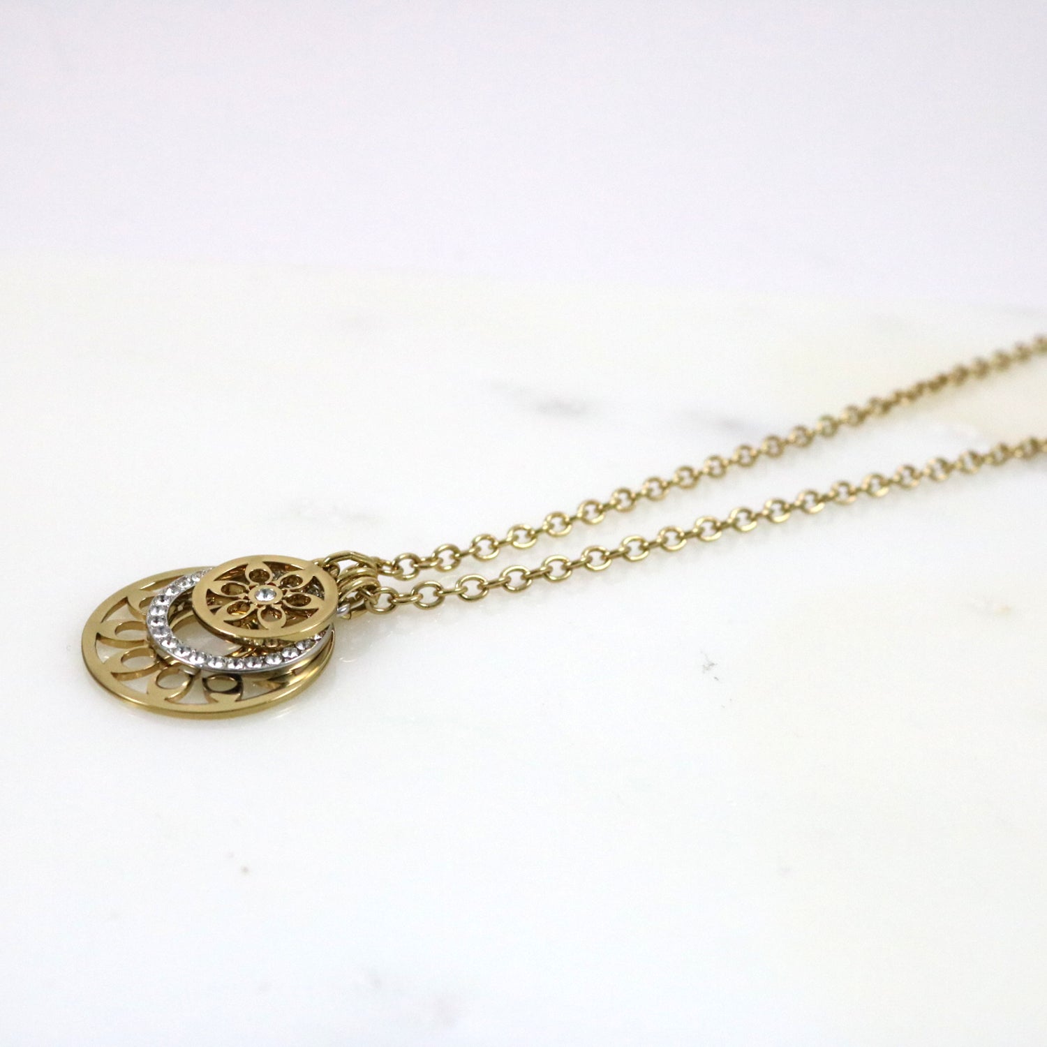 Layered Pendant Necklace