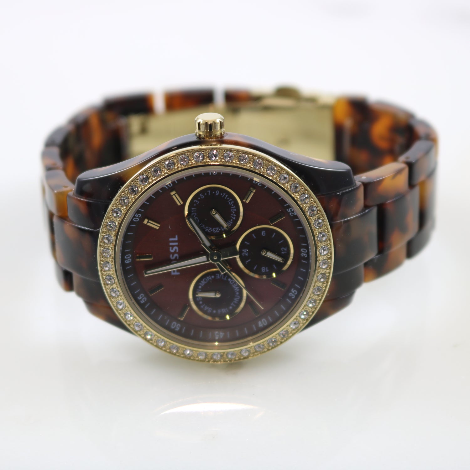 Caleigh Multifunction Tortoise Acetate Bracelet
