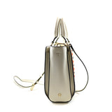 Embroidered Satchel