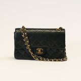 Lambskin Quilted Small Double Flap