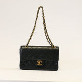 Lambskin Quilted Small Double Flap