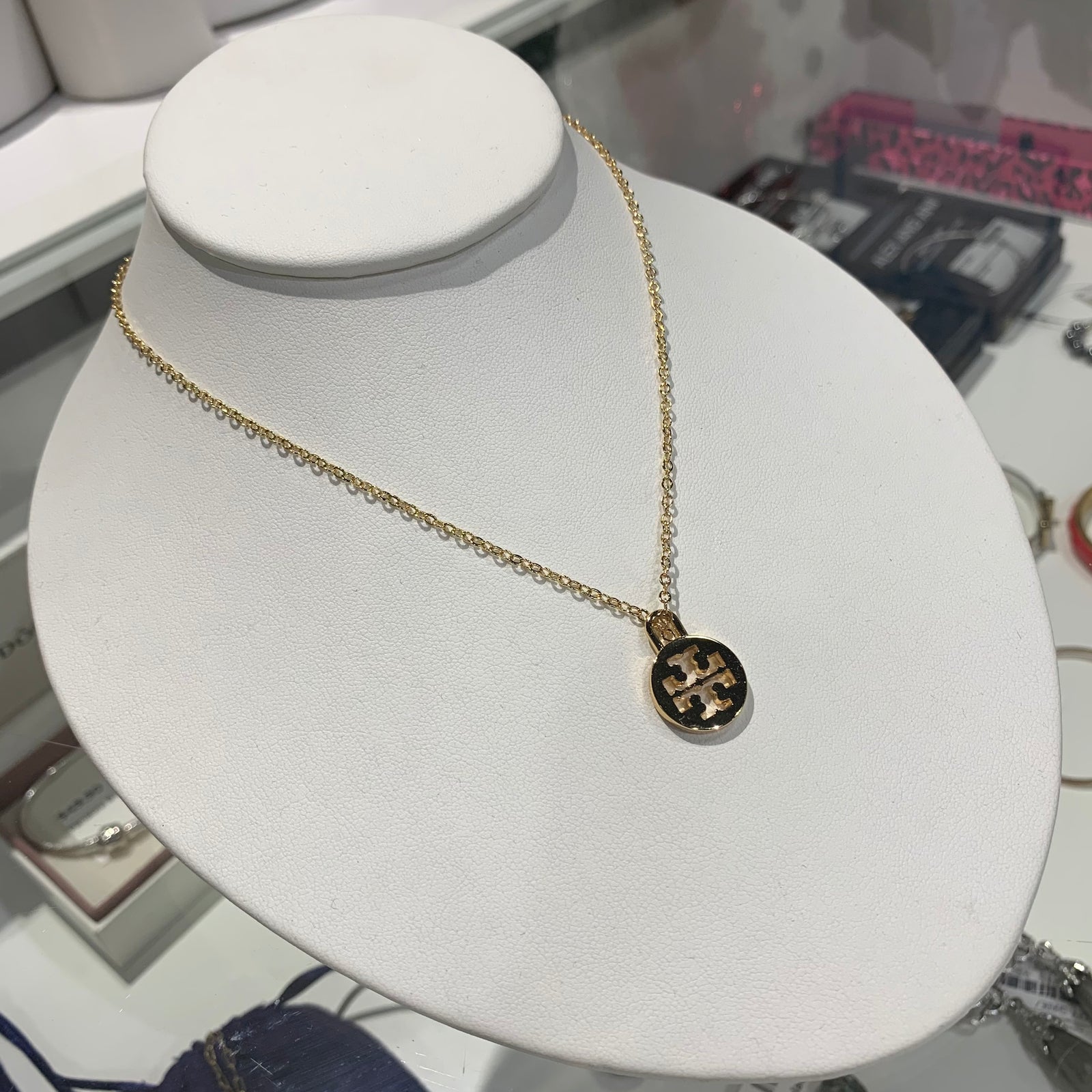 Buy Tory Burch Miller Leather Pendant Necklace (nt) 2024 Online | ZALORA  Philippines