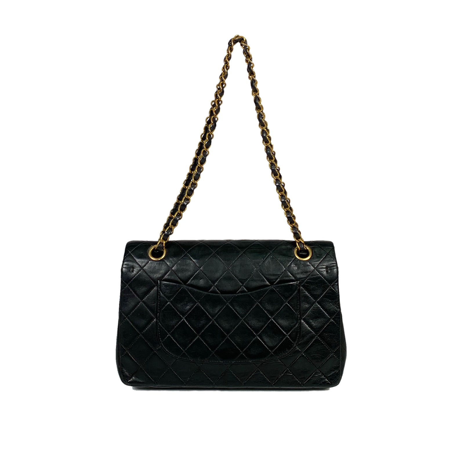Lambskin Quilted Medium Double Flap