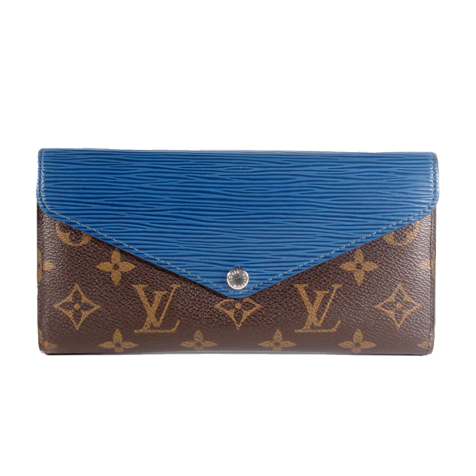 lv epi blue wallet