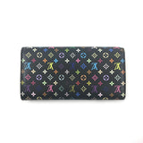 Multicolor Sarah Black Grenade Wallet