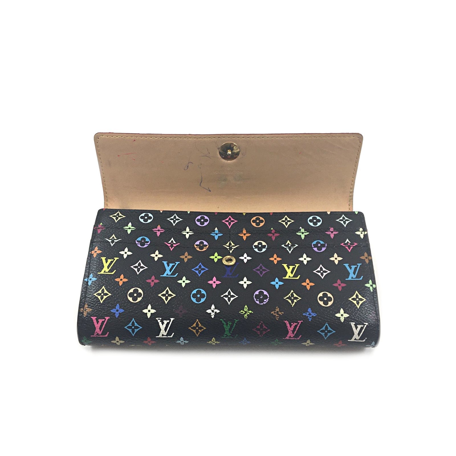 Multicolor Sarah Black Grenade Wallet