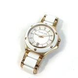 White & Rose Gold Watch