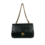 Lambskin Quilted Medium Double Flap