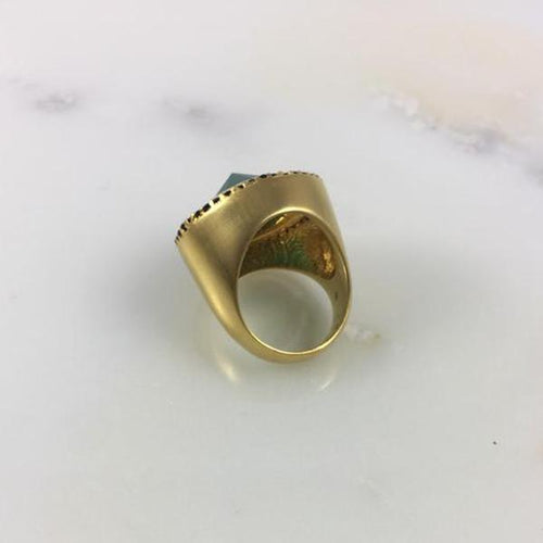 Green Onyx Ring
