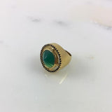 Green Onyx Ring