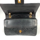 Lambskin Quilted Medium Double Flap