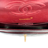 Lambskin Quilted Medium Double Flap