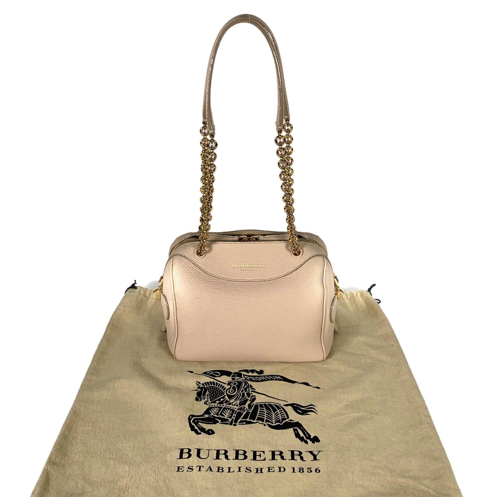 Calf Skin Leather Shoulder Bag