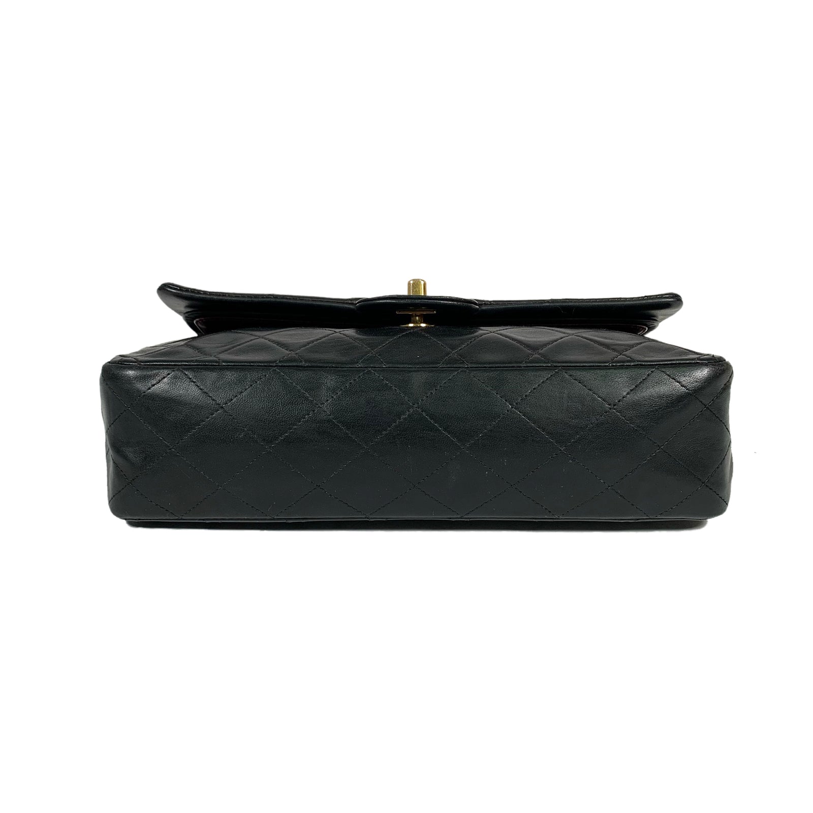 Lambskin Quilted Medium Double Flap