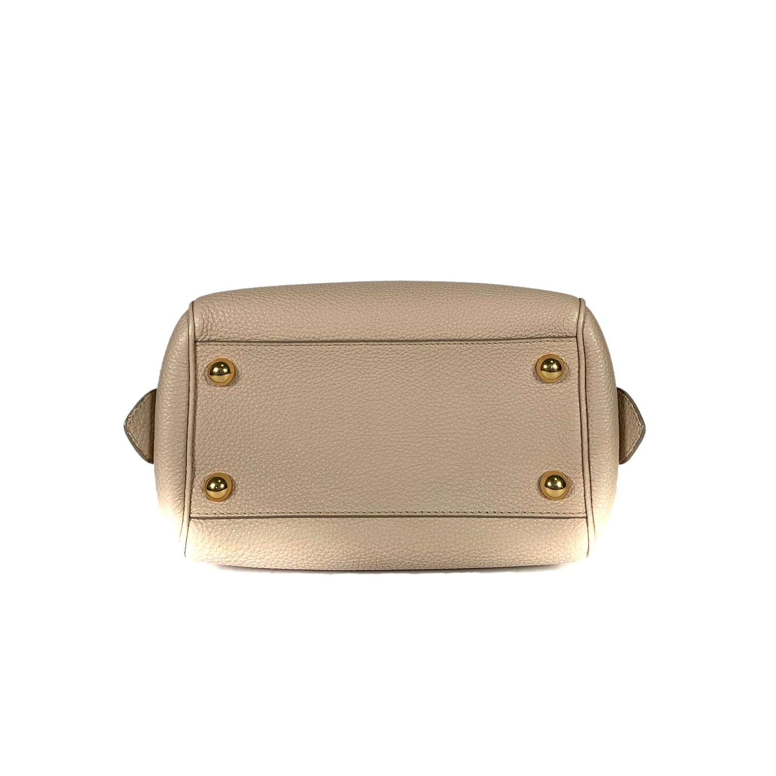Calf Skin Leather Shoulder Bag